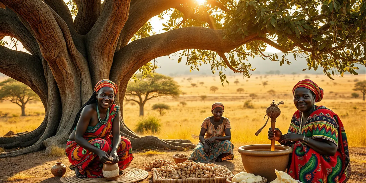 Shea butter adalah lemak alami yang diekstraksi dari biji pohon shea (Vitellaria paradoxa), yang tumbuh di sabana Afrika. Sejak ribuan tahun lalu, penduduk lokal di Afrika telah memanfaatkan shea butter untuk berbagai kebutuhan, terutama dalam perawatan kulit dan rambut